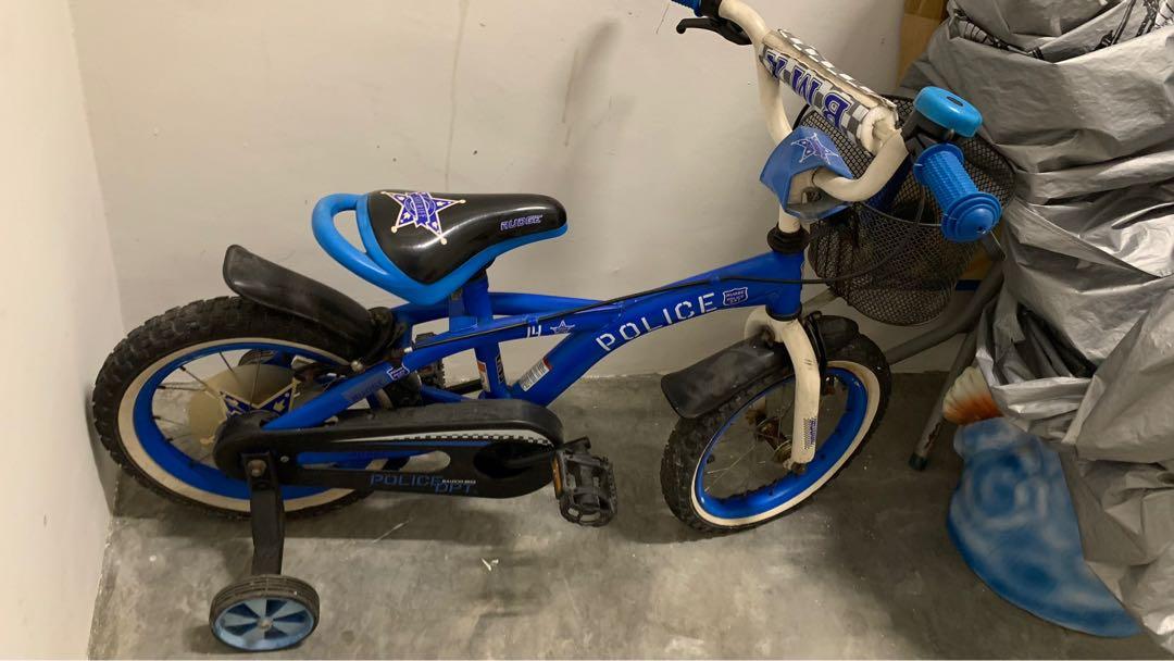 14 inch police bike outlet