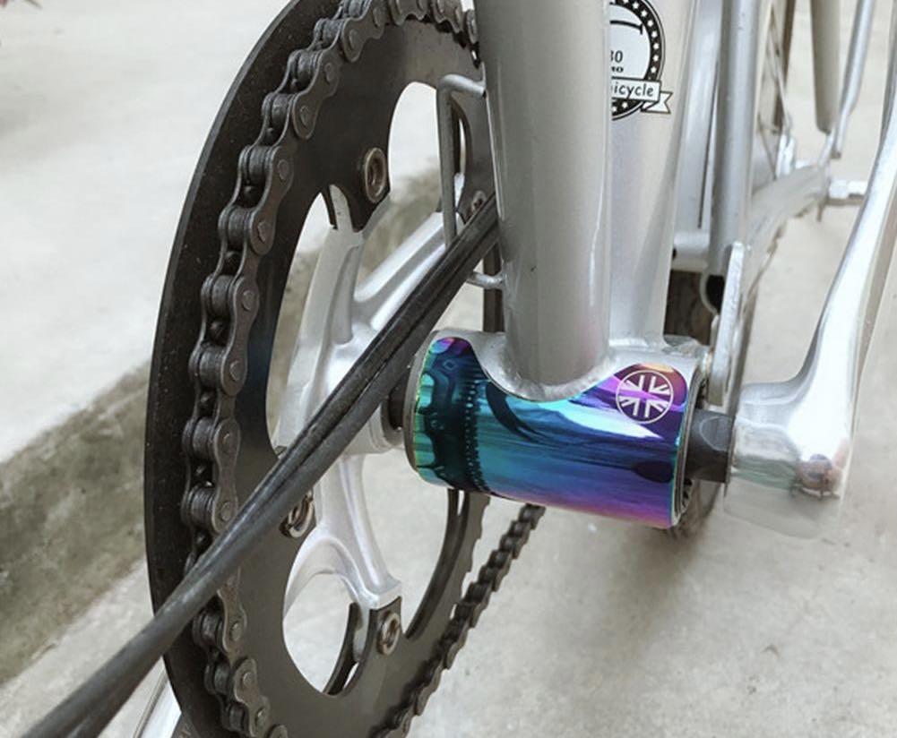 Black bottom bracket carbon frame protector Brompton, Sports Equipment