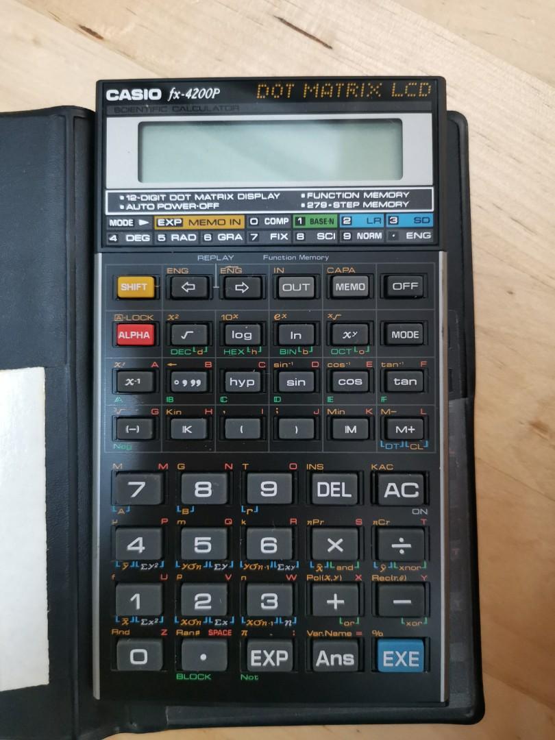 casio fx4200p