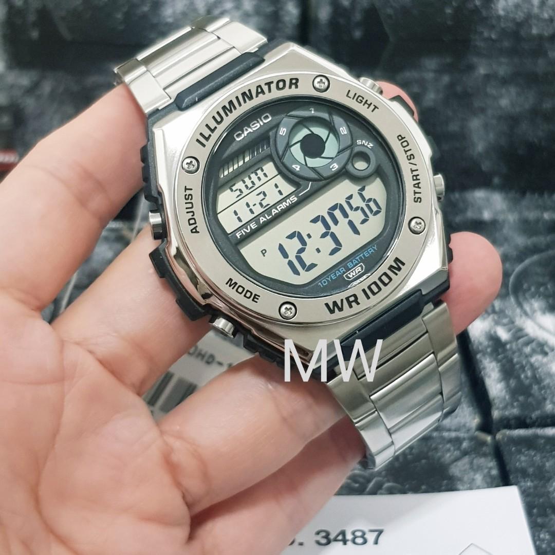 Casio a159w battery deals