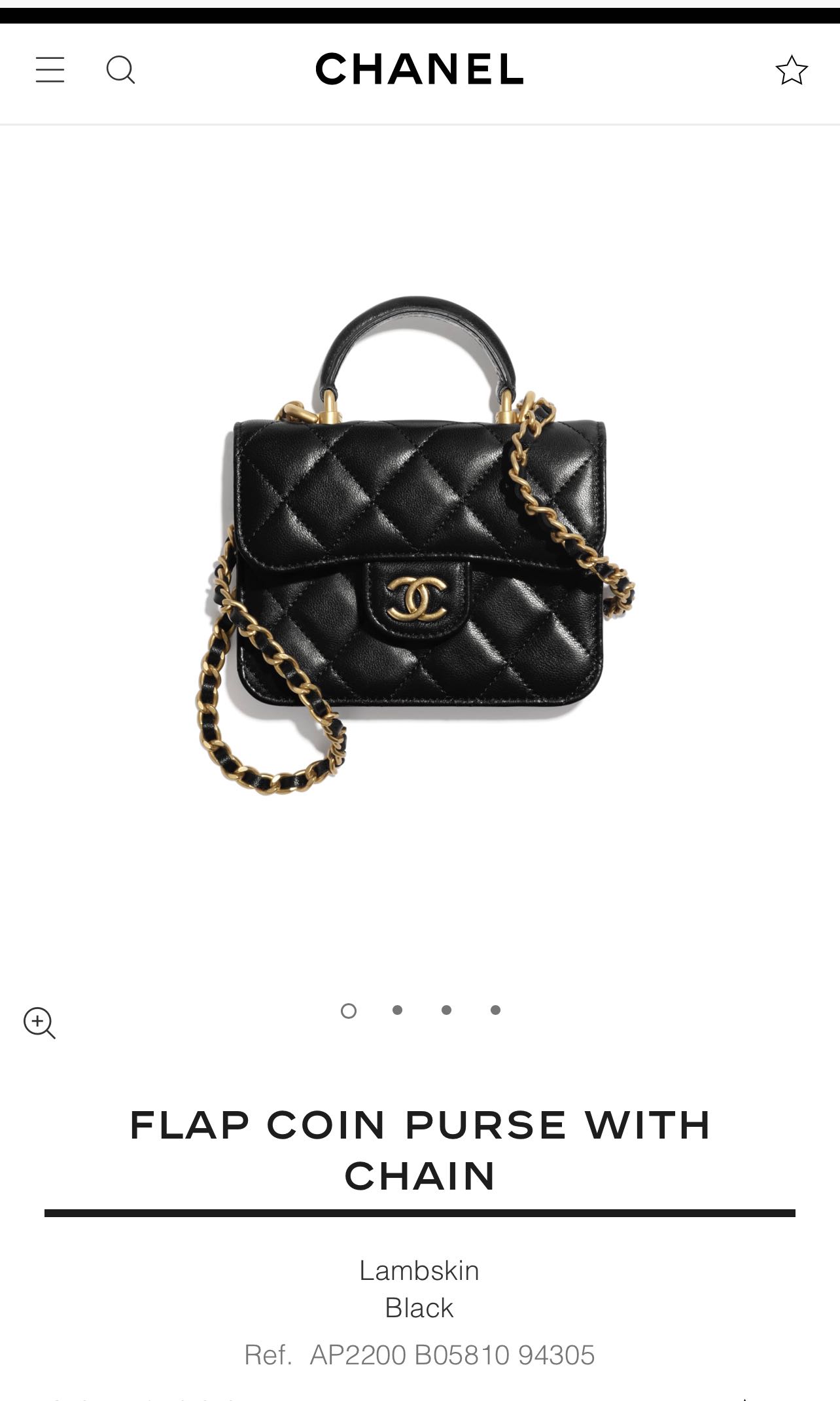 chanel container bag