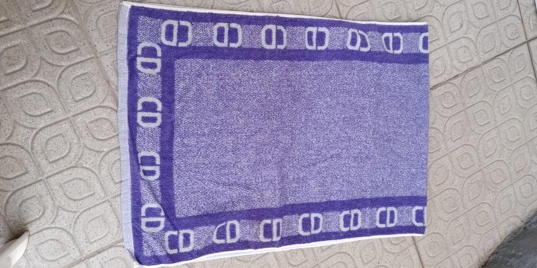 Christian dior long small towel (Category: Bath) located in Taguig. Submitted by madisam (Listing ID 1095668404, Image 1). Description: Preloved.