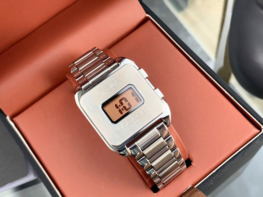 Coach digital watch new arrivals