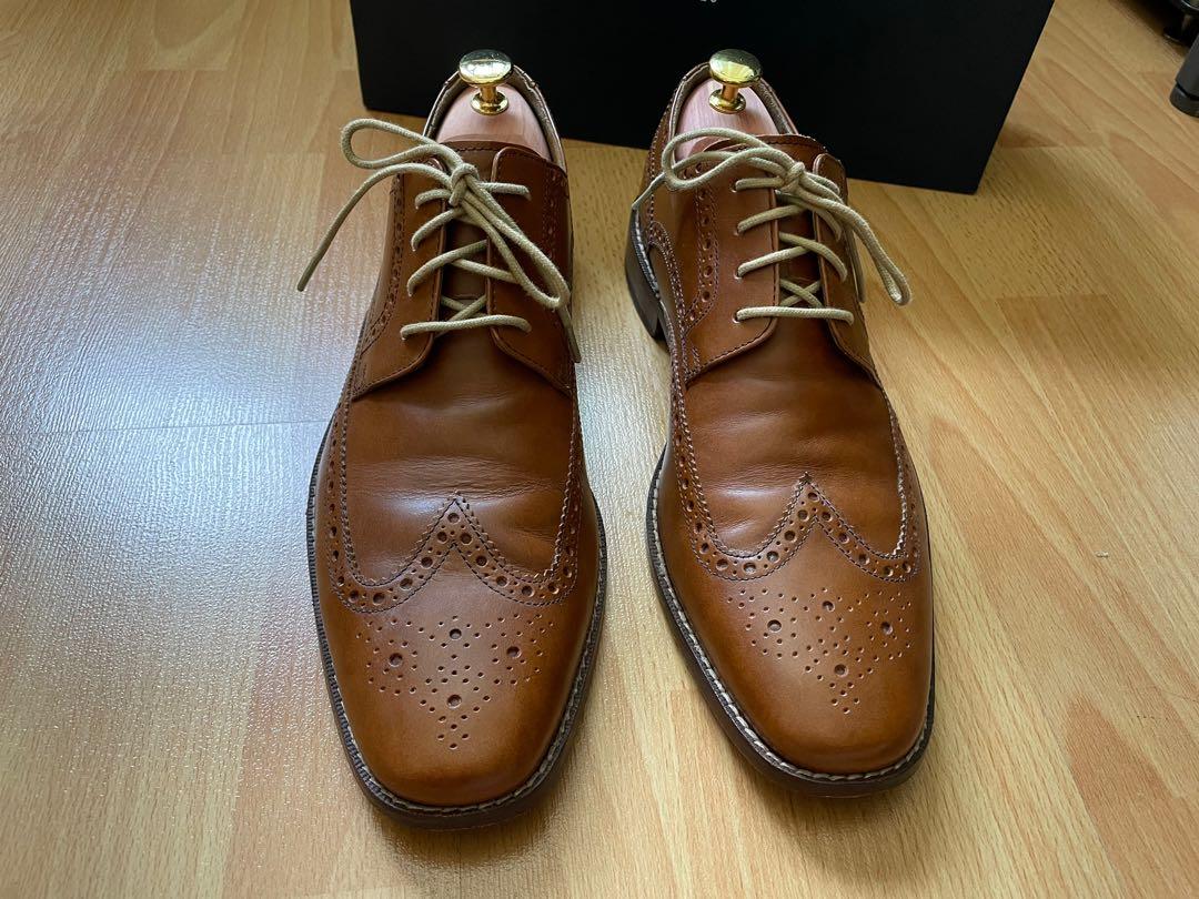 Cole Haan Giraldo Wingtip Men s Fashion Footwear Dress Shoes on Carousell