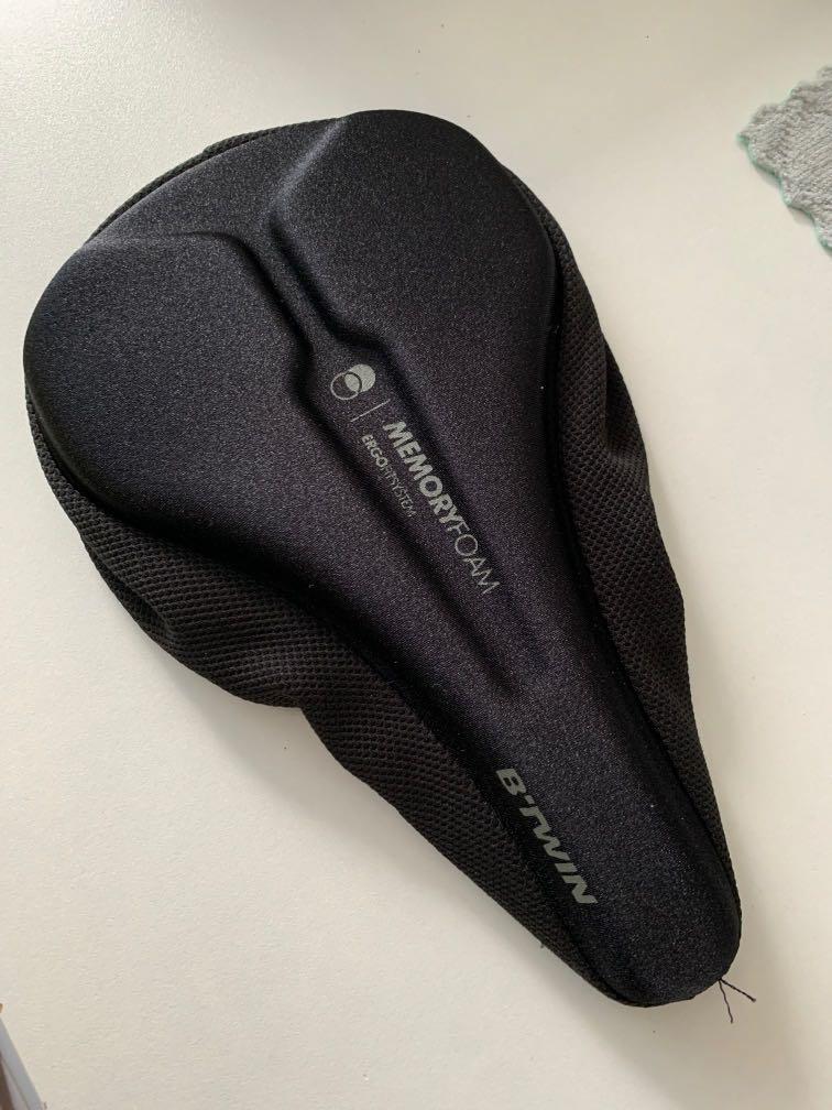 Decathlon Btwin bike saddle cover Sports Equipment Bicycles Parts Parts Accessories on Carousell