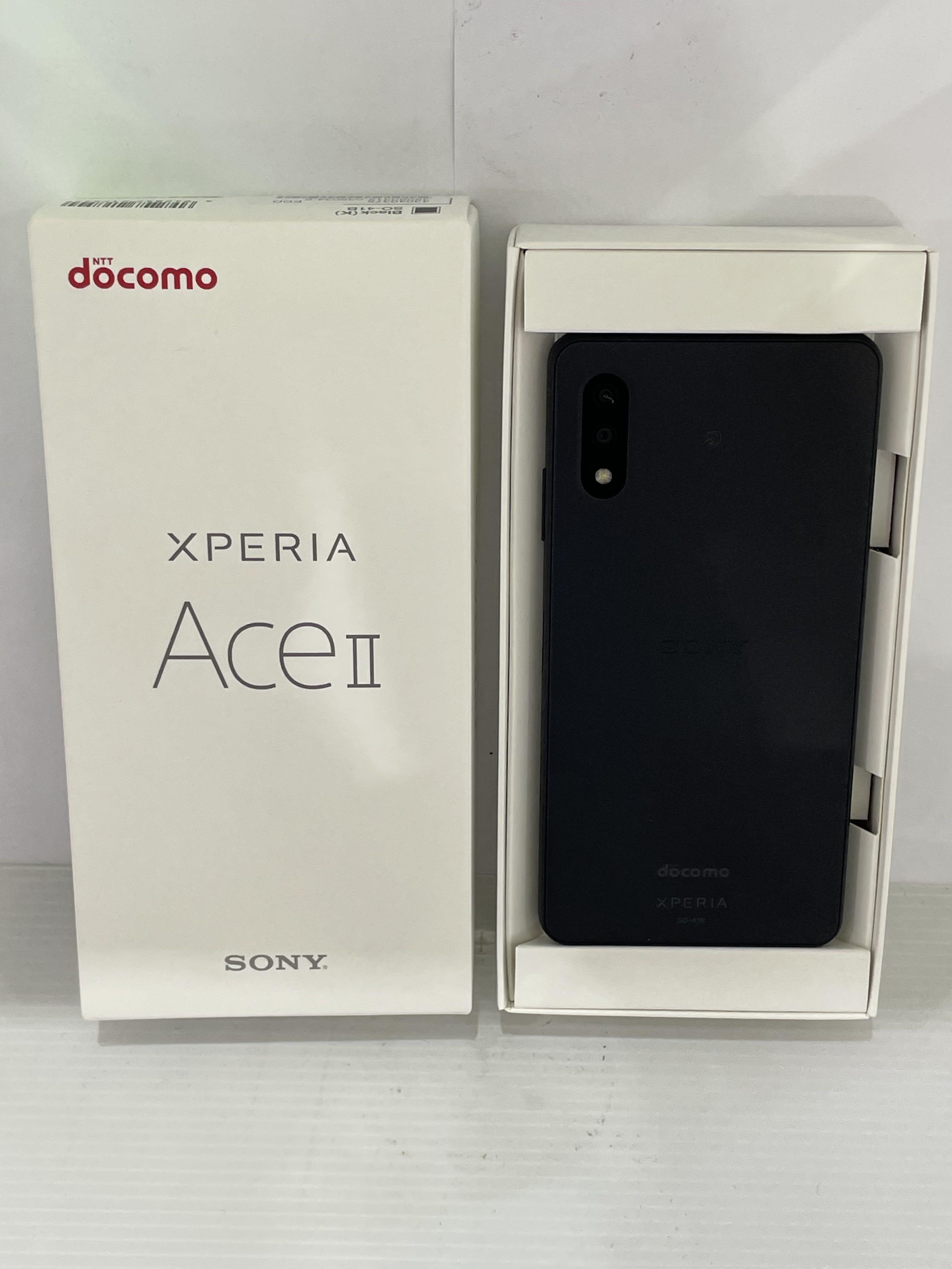 docomo sony ace ii so-41b 黒色新品so41b ace2, 手提電話, 手機