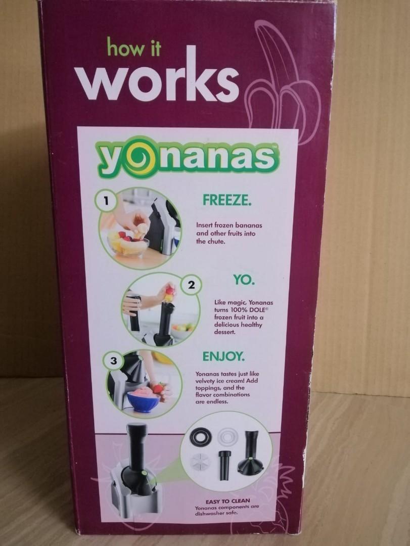 Dole Yonanas Yogurt Maker, TV & Home Appliances, Kitchen Appliances