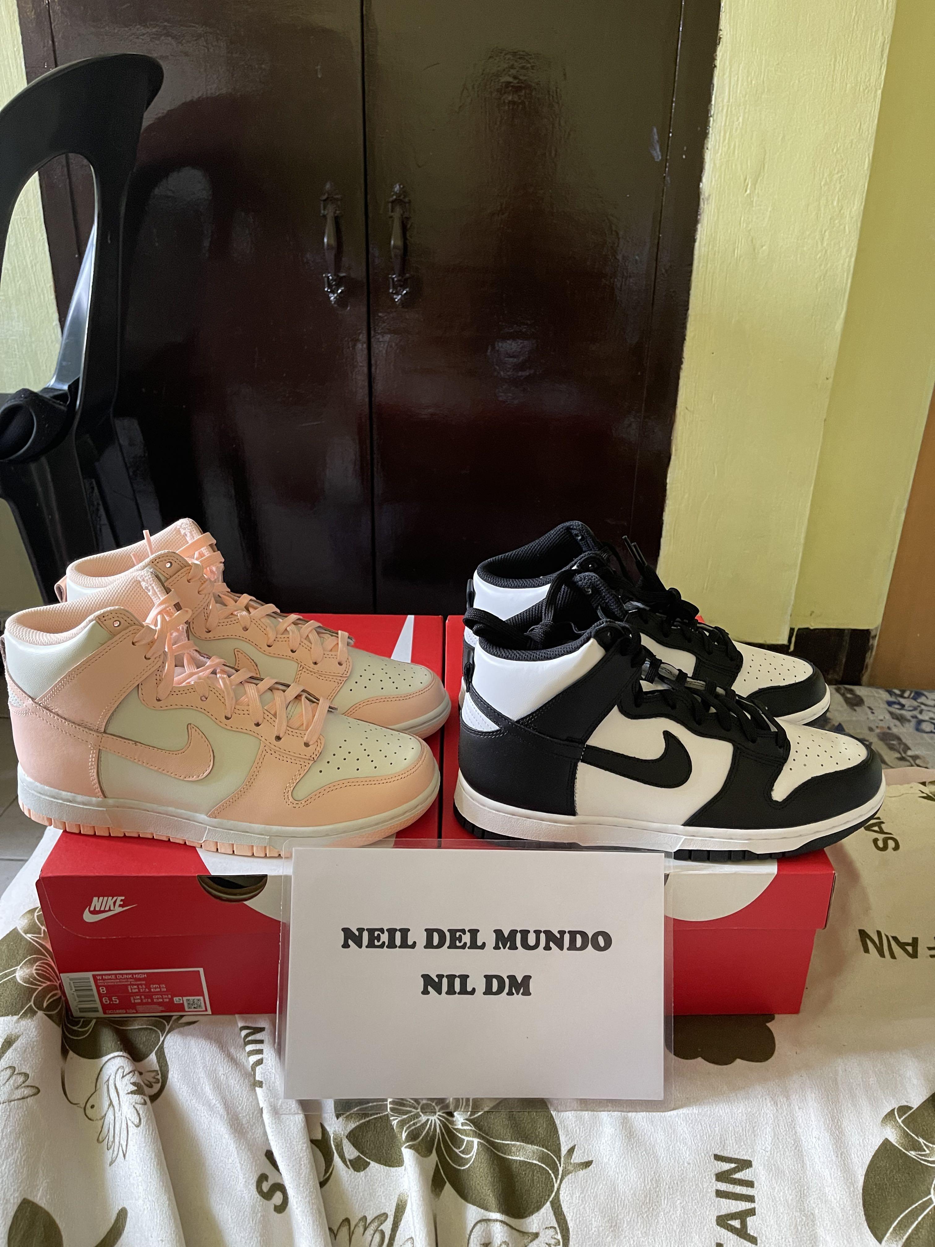 crimson tint and dunk high panda 