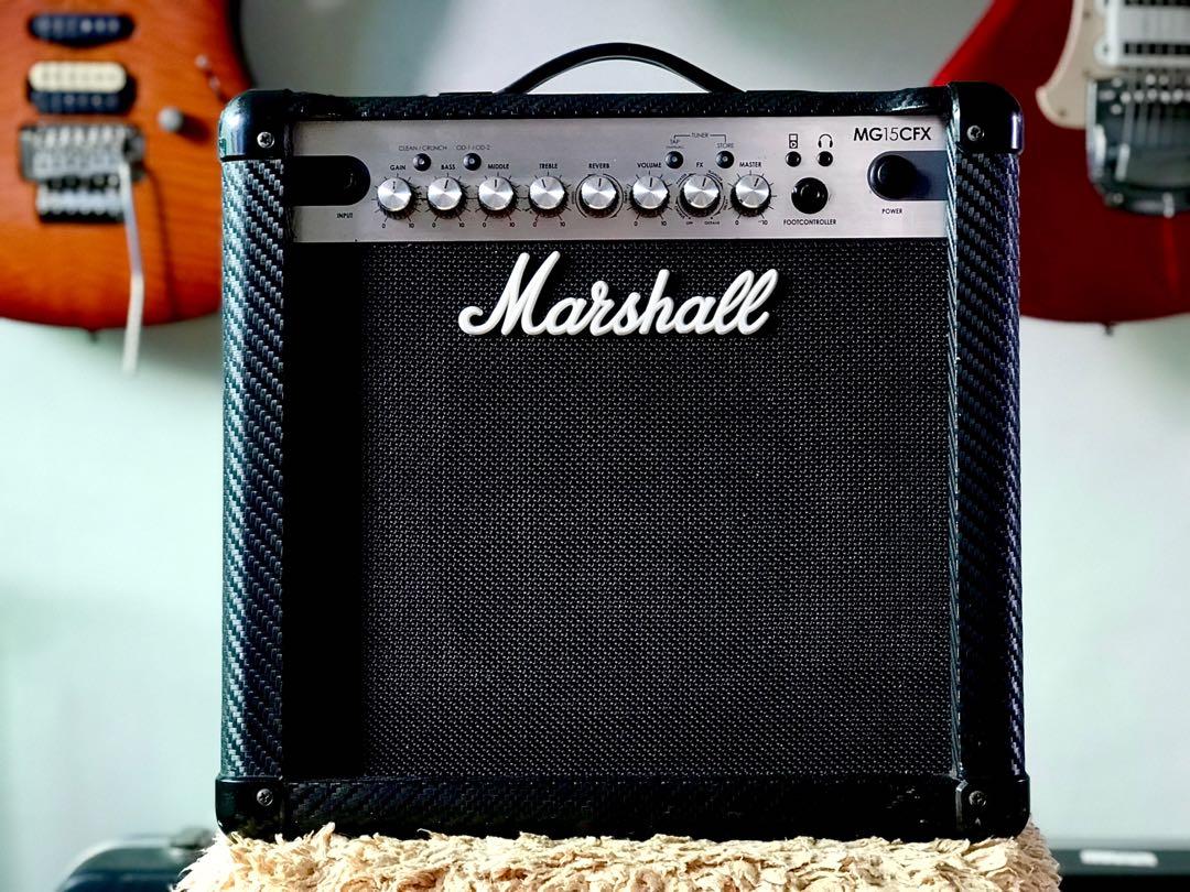 MARSHALL MG15CFX Electric Guitar Amplifier with 4 channels and 6