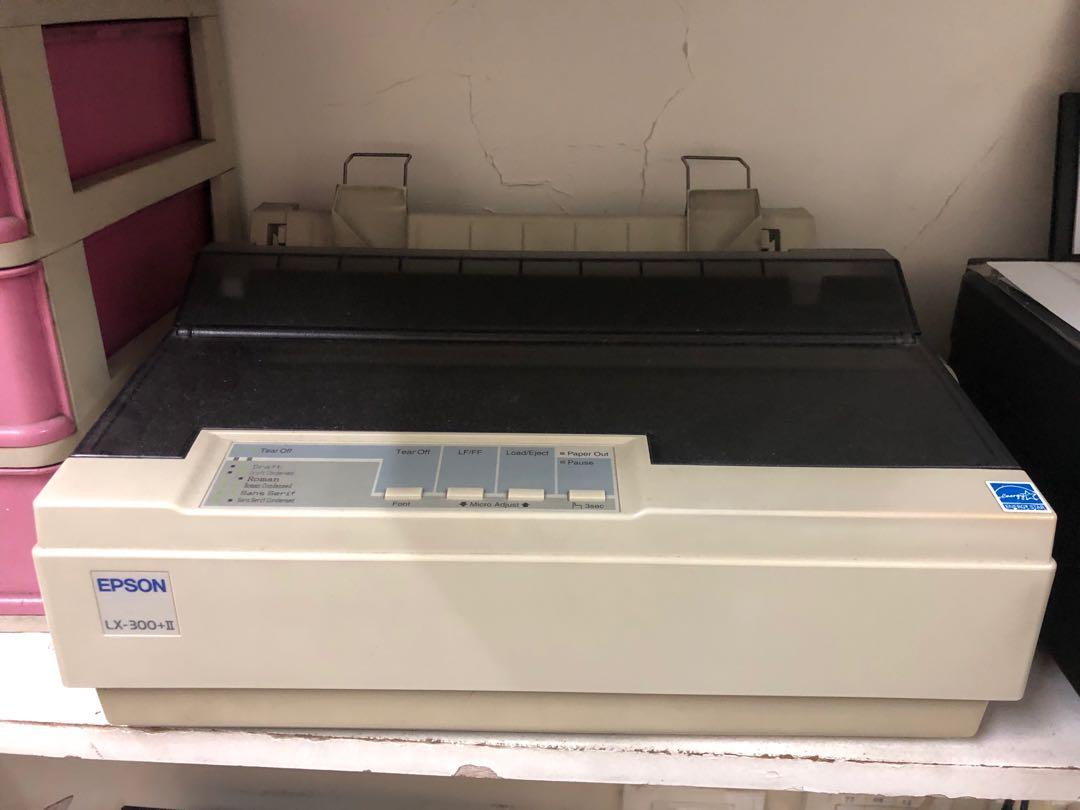 Epson LX300 + II Dot Matrix Printer, Computers & Tech, Printers