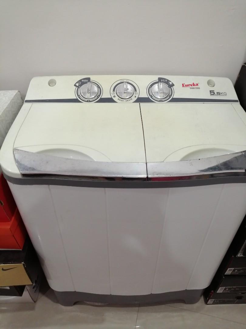 Eureka Washing Machine 5 5kg Ewm 550d Tv Home Appliances Washing Machines And Dryers On Carousell