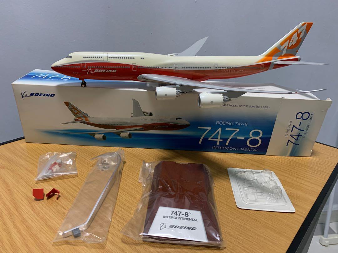 新品　ボーイング Intercontinental747-8 1/200 モデル 新品 ボーイング Intercontinental747-8 1/200 模型 - メルカリ