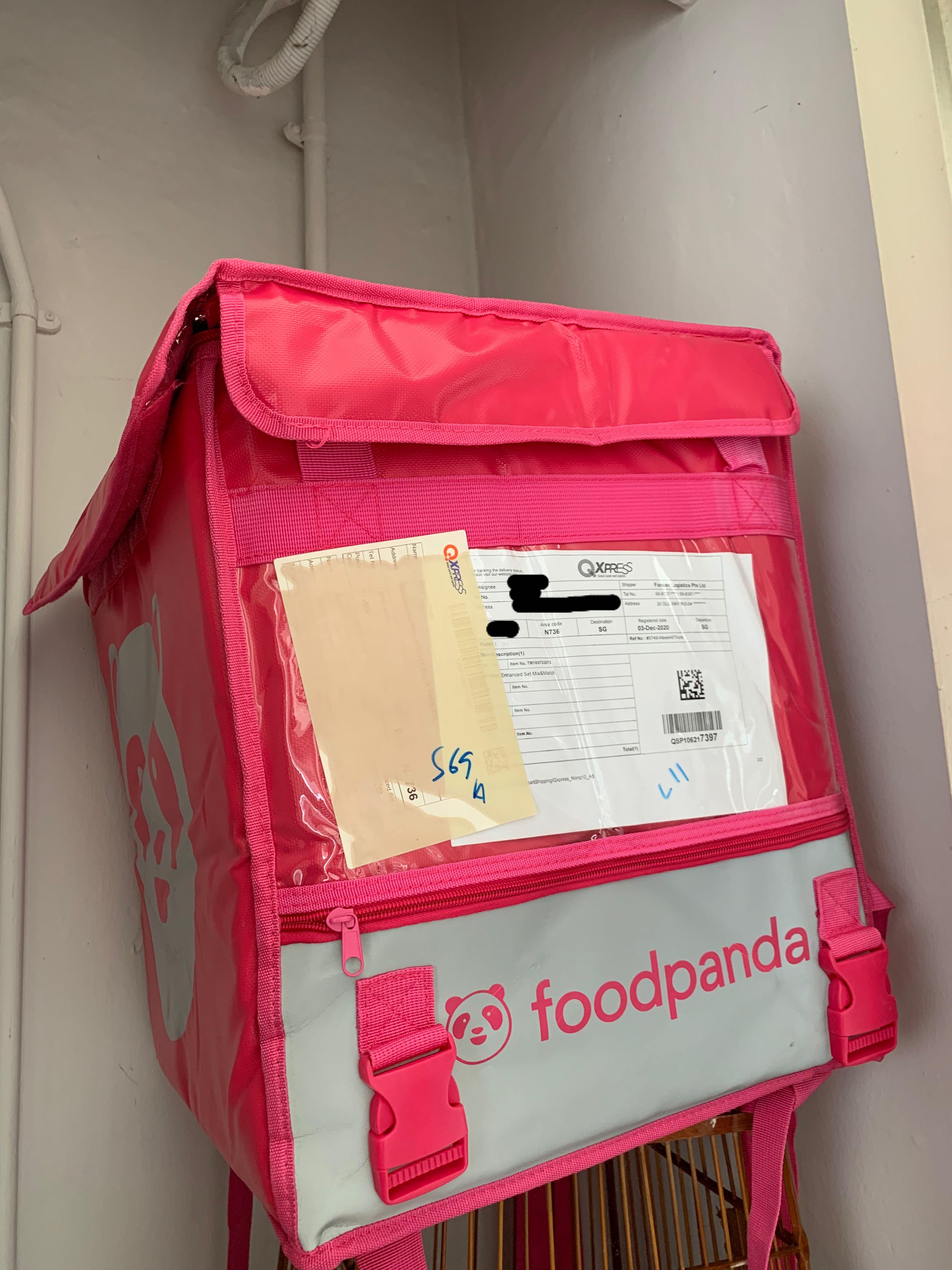 Foodpanda Thermal Bag, Motorcycles, Motorcycle Accessories on Carousell