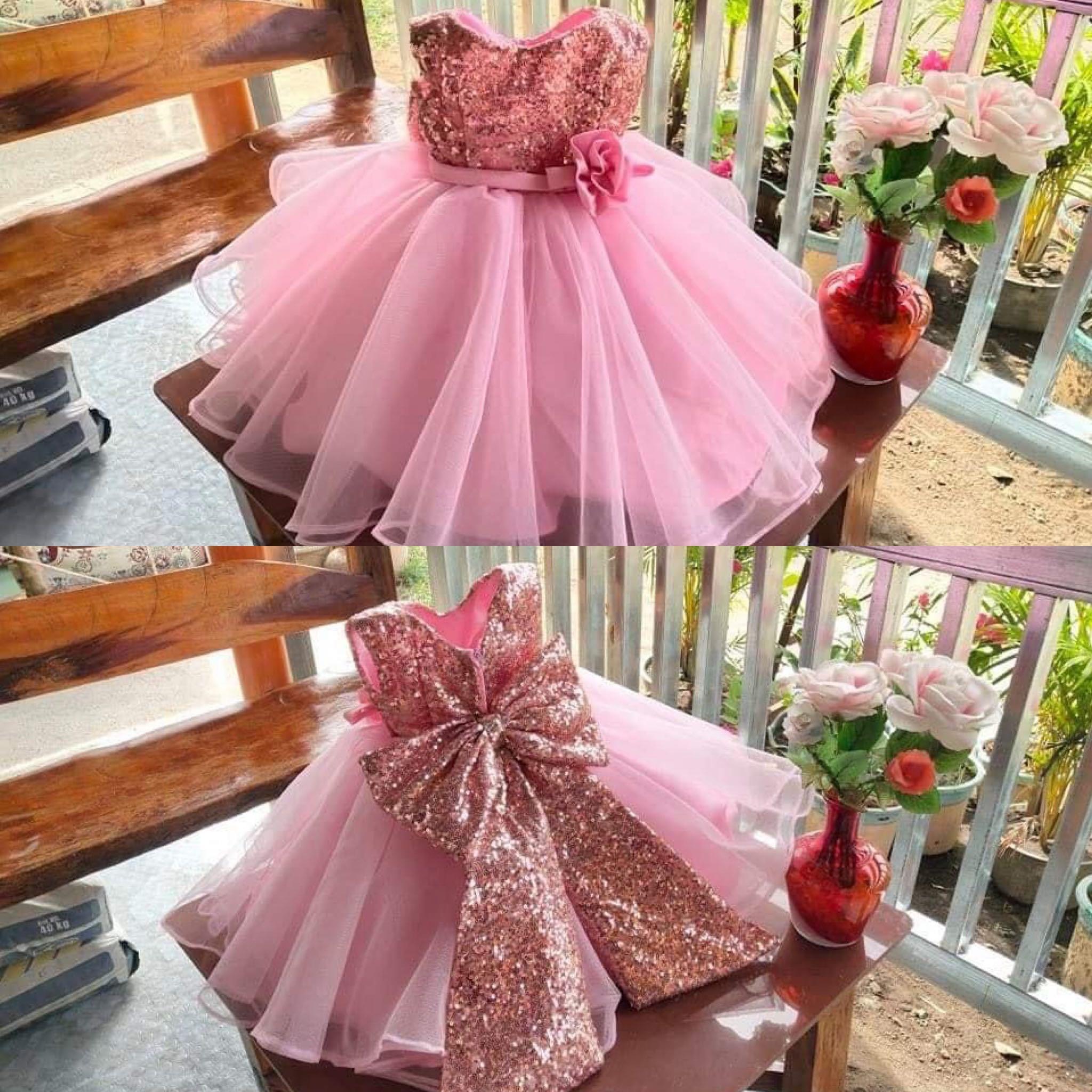 Old rose hotsell gown for kids