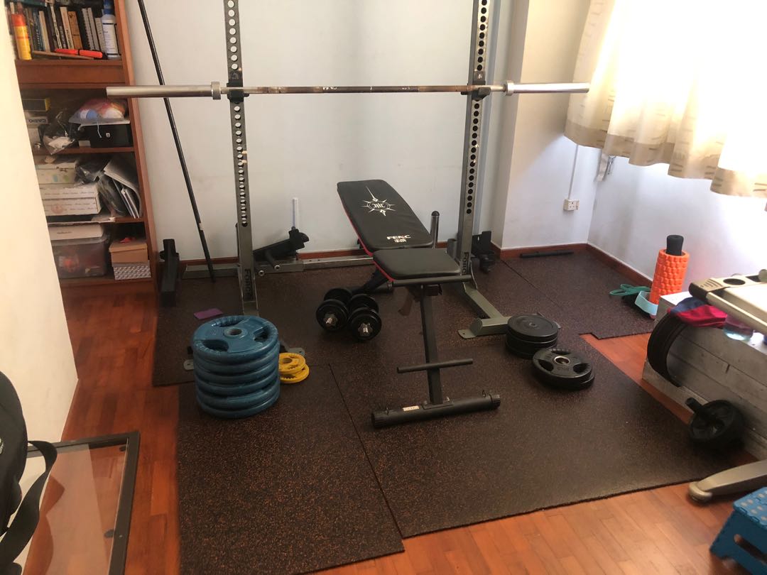 Whole online gym setup
