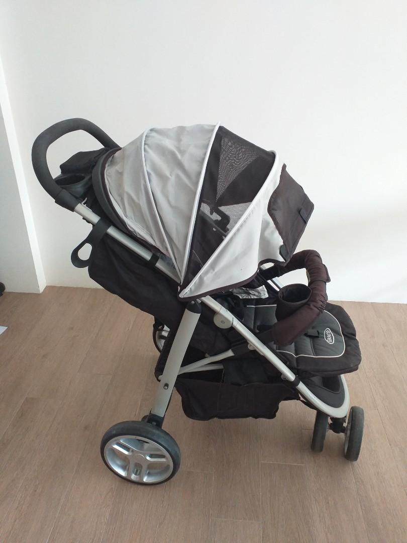 Graco click connect store 3 wheel stroller