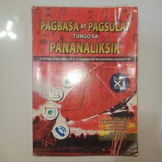 Grade 11 Book - Pagbasa at Pagsulat Tungo sa Pananaliksik