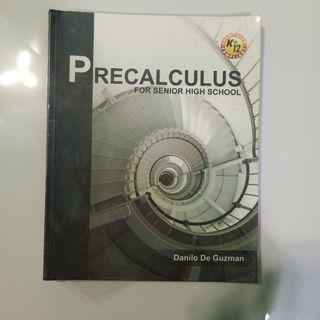 Grade 11 Book - Pre Calculus for Senior High School