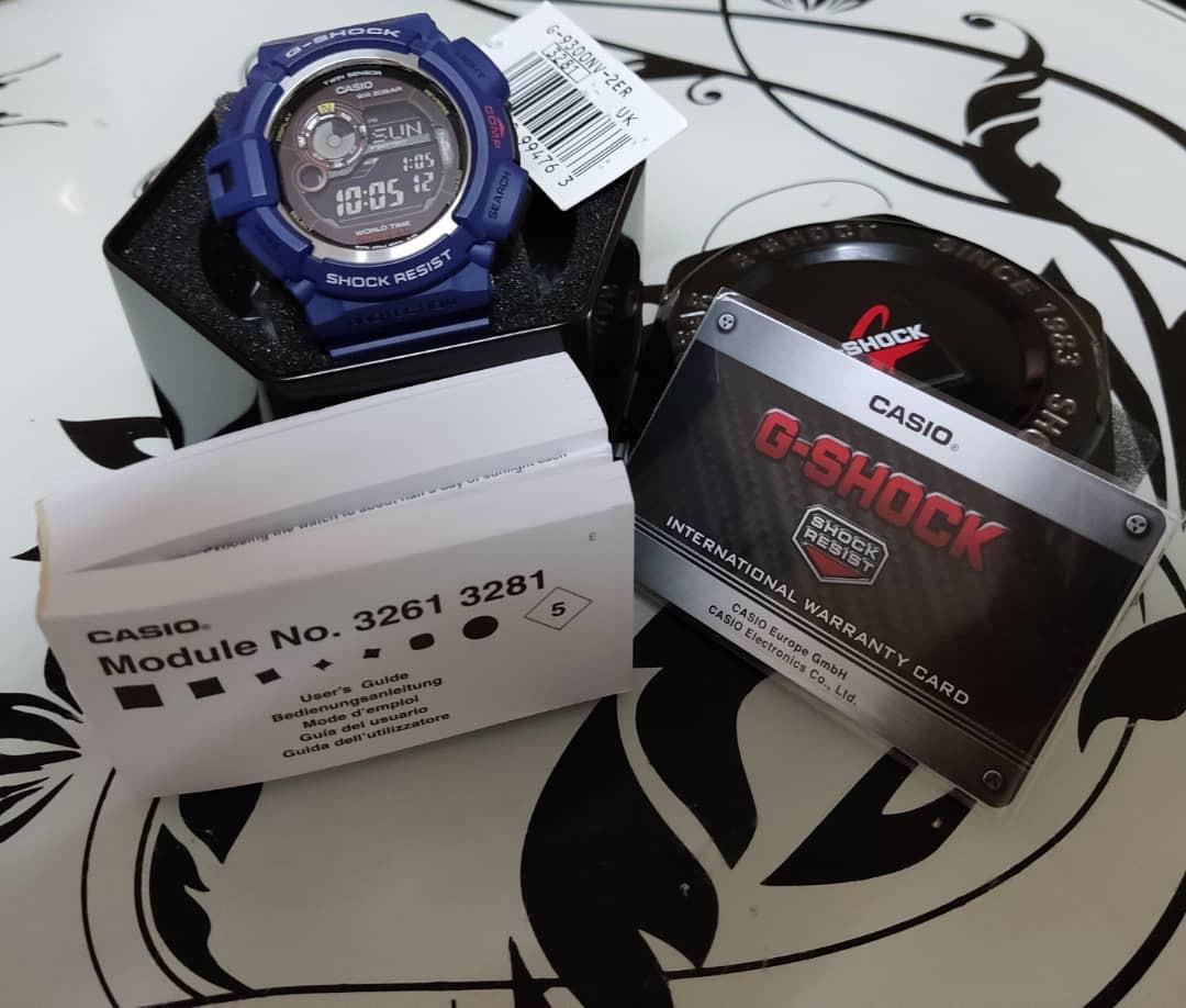 G Shock G9300NV 2 MUDMAN NAVY BLUE