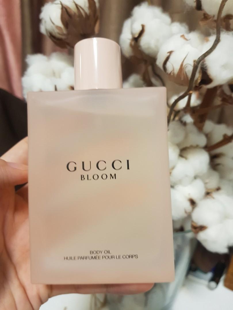 Gucci Bloom Body Oil 100ml (Tags: edt, fragrance)