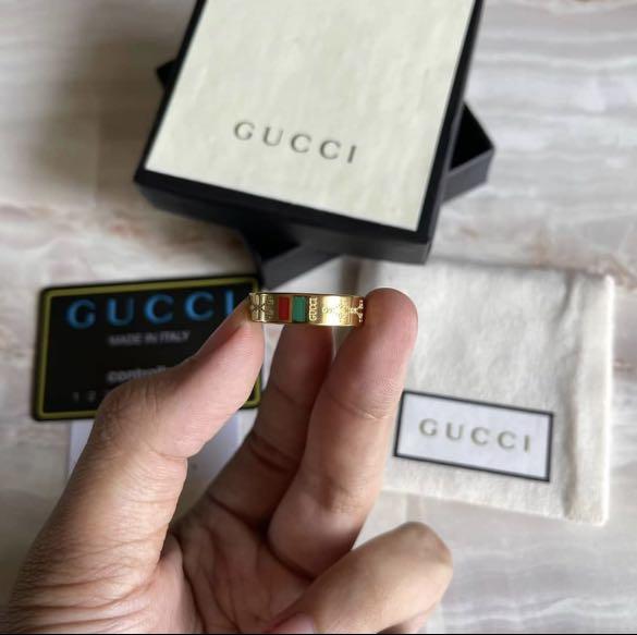 Gucci custom ring Barang Mewah Aksesoris di Carousell