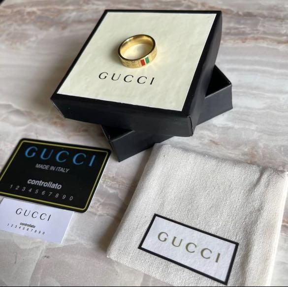 Gucci custom ring Barang Mewah Aksesoris di Carousell