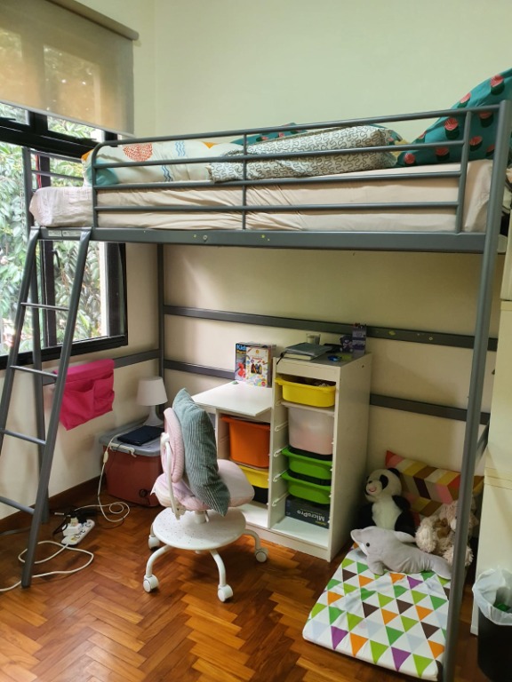 Ikea metal loft bed deals