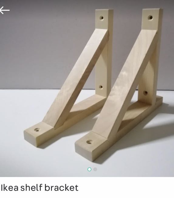 IKEA Shelf support, Furniture & Home Living, Home Decor, Wall Decor on