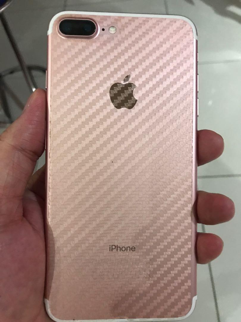 Iphone 7 Plus 128gb Rose Gold Ori Set Mobile Phones Tablets Iphone Iphone 7 Series On Carousell