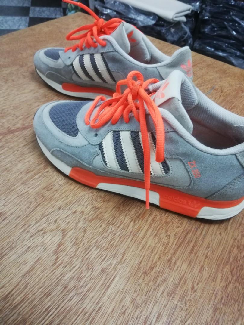 Adidas zx 2025 850 grau orange