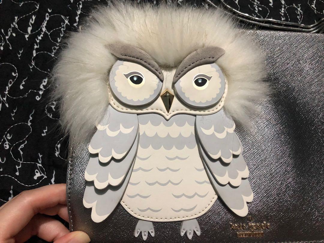 Kate spade owl discount clutch
