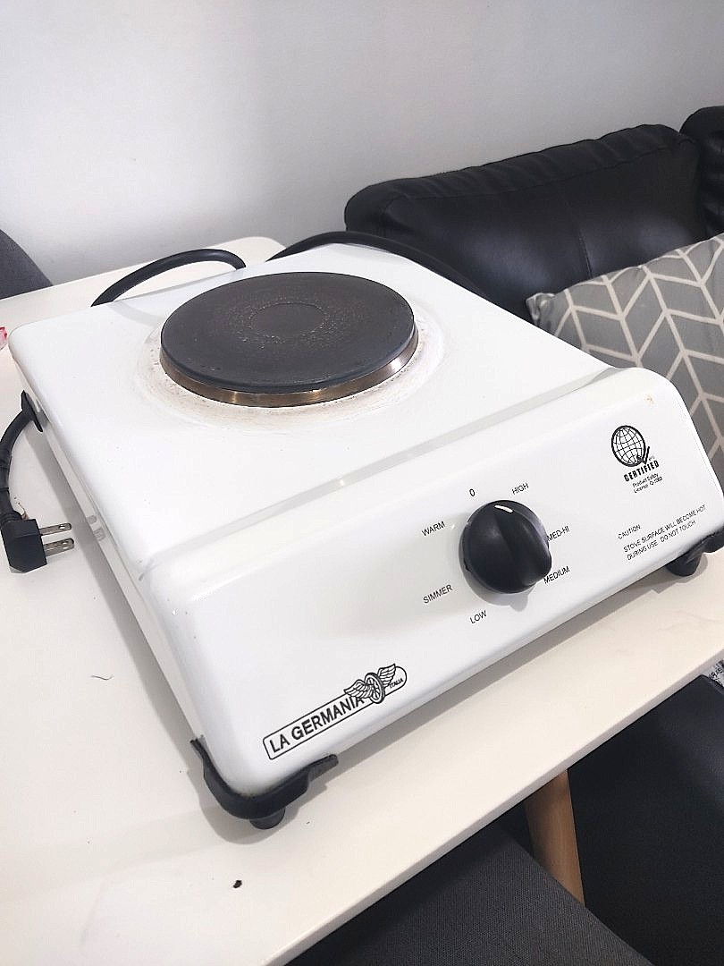 la germania single electric stove