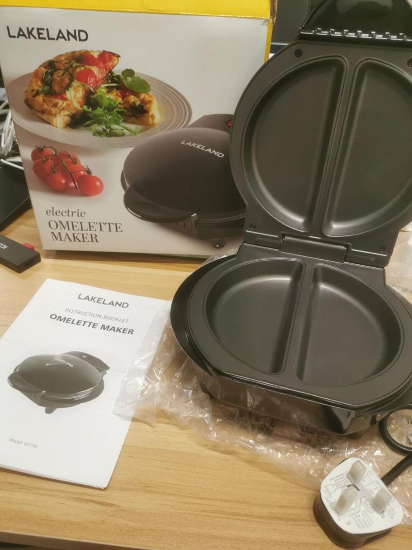 Lakeland Electric Automatic Easy Omelette Maker 2 Omelettes in 10