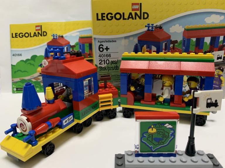Lego 40166 legoland train, 興趣及遊戲, 玩具& 遊戲類- Carousell