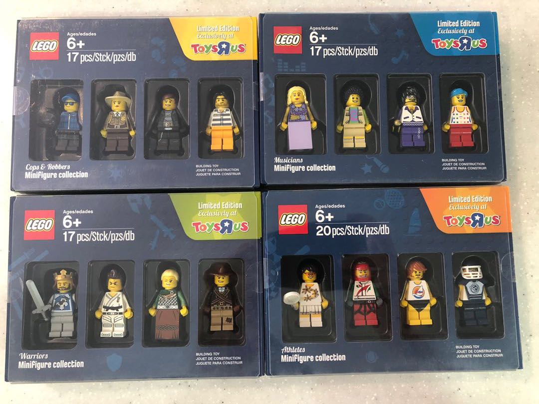 Lego minifigures 2025 toys r us