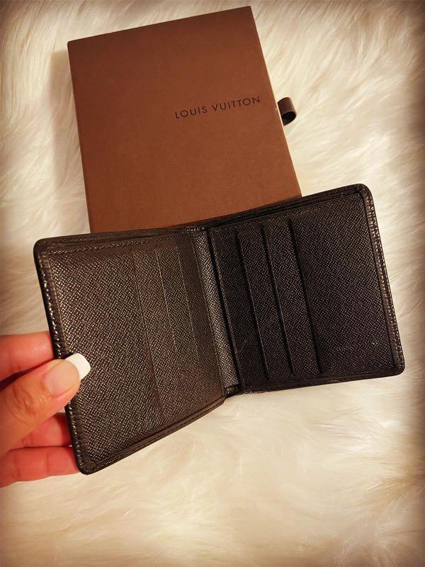 Authentic Louis Vuitton Brown Taiga Leather Picture ID/Card Holder – Paris  Station Shop
