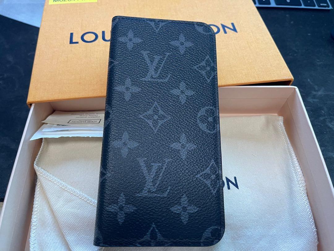 Louis Vuitton Monogram Eclipse Monogram Eclipse Phone Flip Case For IPhone  7 Plus iPhone 7 Plus 8 Plus Folio M62641