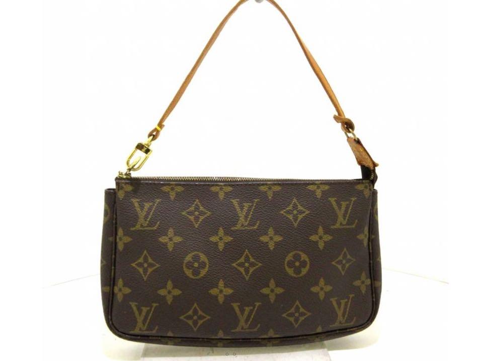 Louis Vuitton Multi Pochette Accessoires Monogram M44813 Khaki Japan [Used]