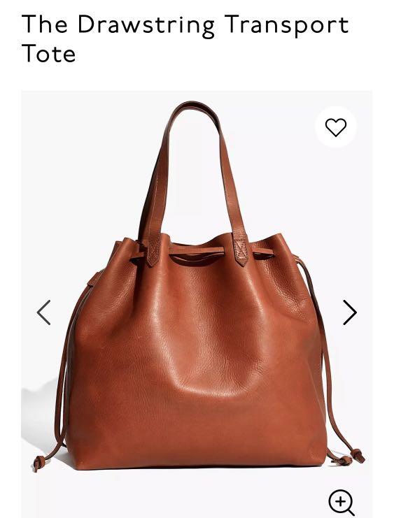 Drawstring transport tote deals
