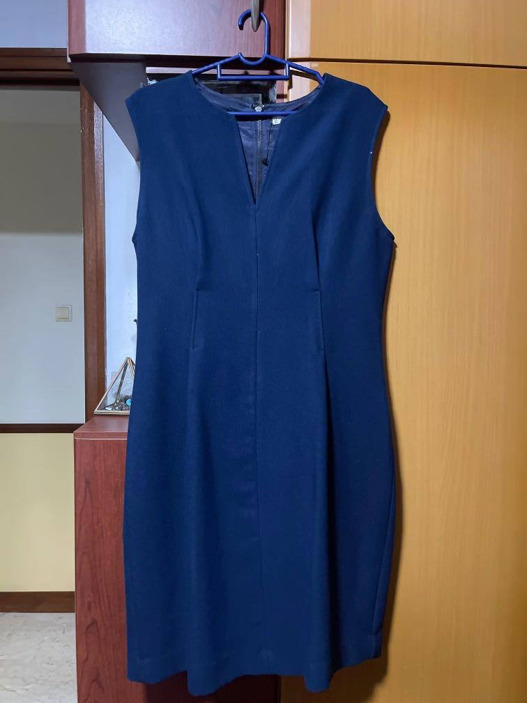 navy dress size 16