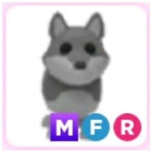 Adopt me Mega fly ride wolf, Video Gaming, Video Games, Others on Carousell