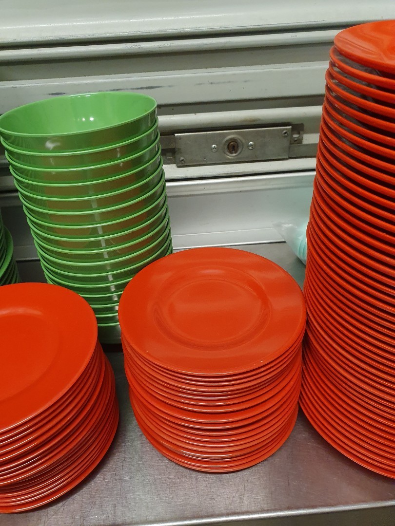Melamine plates and bowls Furniture Home Living Kitchenware Tableware Dinnerware Cutlery on Carousell