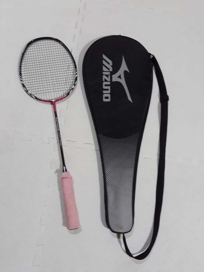 Mizuno badminton racket, Equipment, & Games, Racket and Ball Sports on Carousell