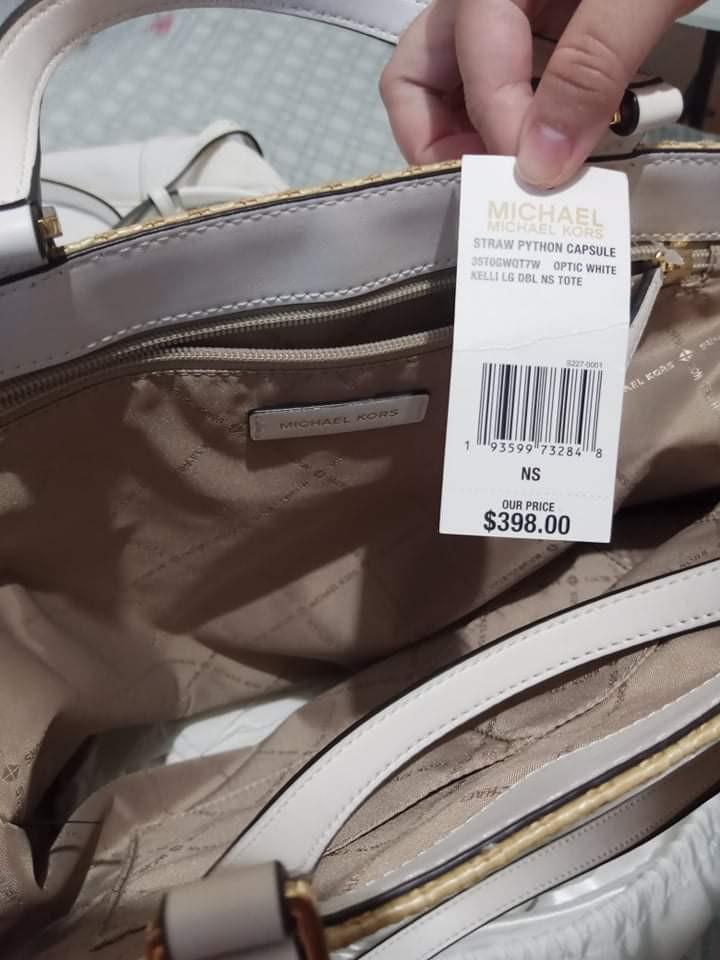 Michael Kors Straw Bag (Category: Luxury Bags & Wallets) located in Mabalacat. Submitted by darkmochafrappe2 (Listing ID 1095769281, Image 2). Description: Authentic w/ tag Inner Slit pocket Short and Long strap (no sling) Happy shopping!.