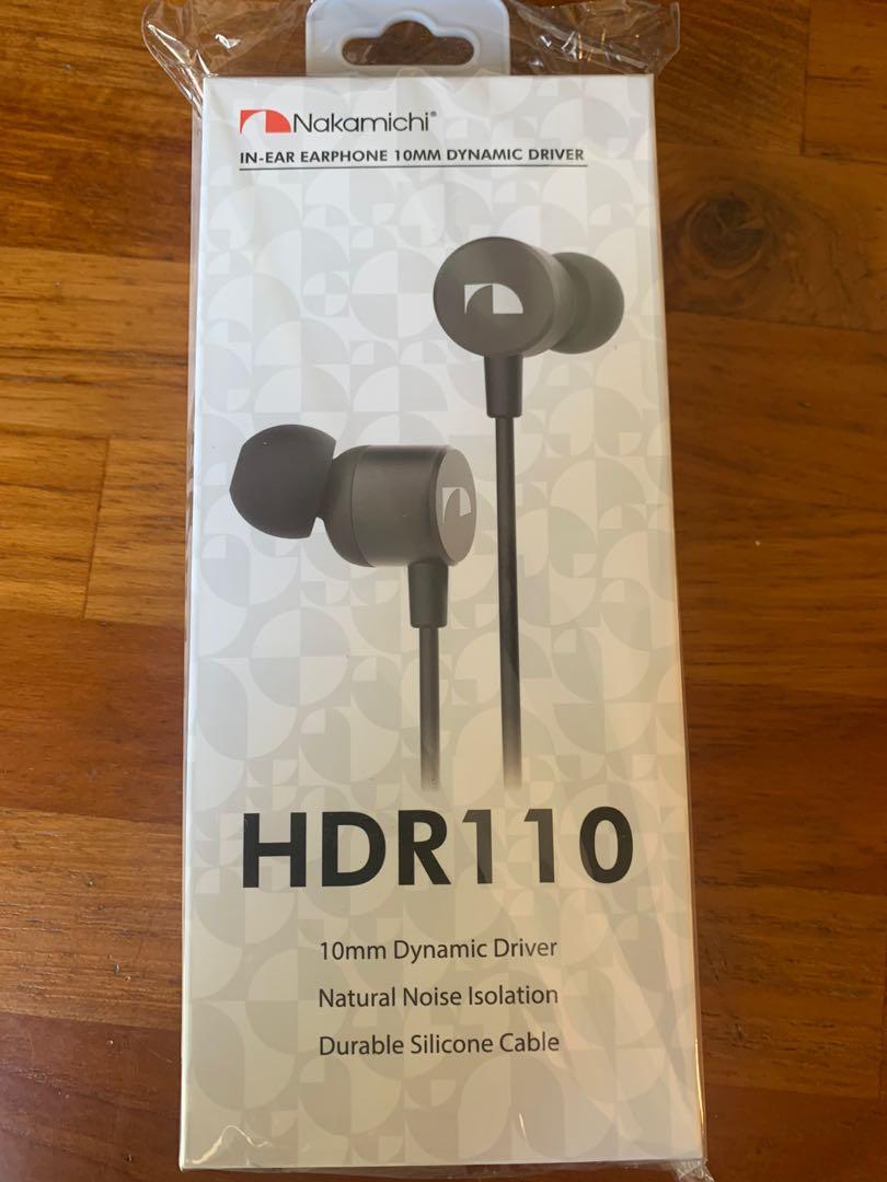Nakamichi hdr110 wired earphones deals