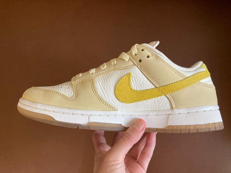 Nike Dunk Low Lemon Drop Women s Fashion Footwear Sneakers on