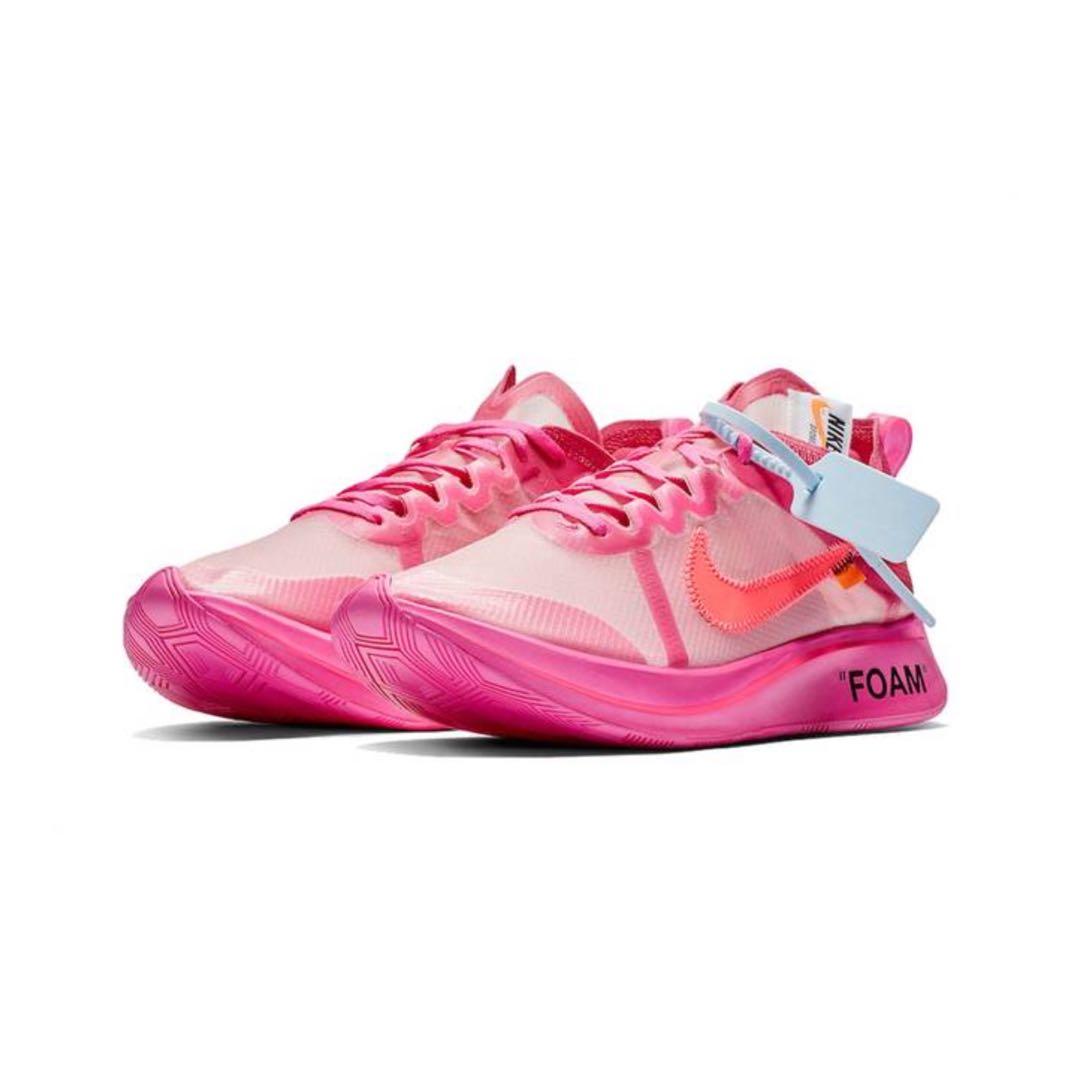 Tulip pink off white zoom fly clearance