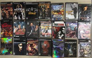 Playstation 2 bundle 30 pcs and 1 PS1 copy only