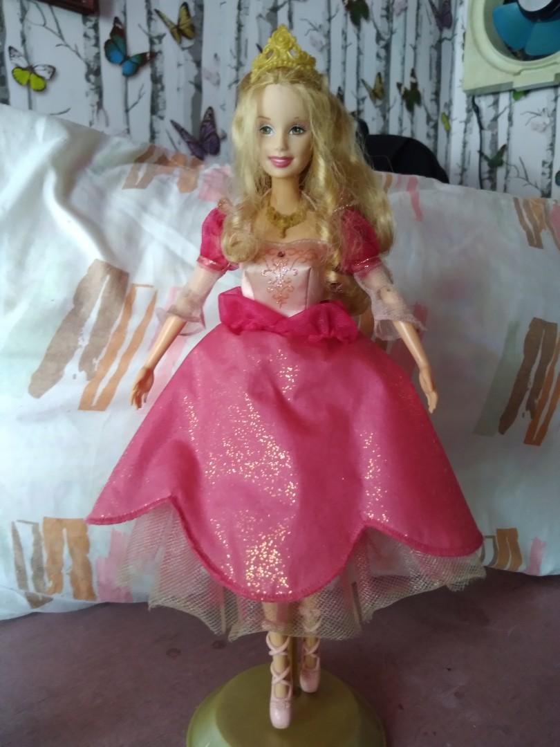 Preloved Authentic Barbie in the Dancing Princesses Ballerina Princess Genevieve Doll and Hobbies & Toys, Toys & Games on Carousell