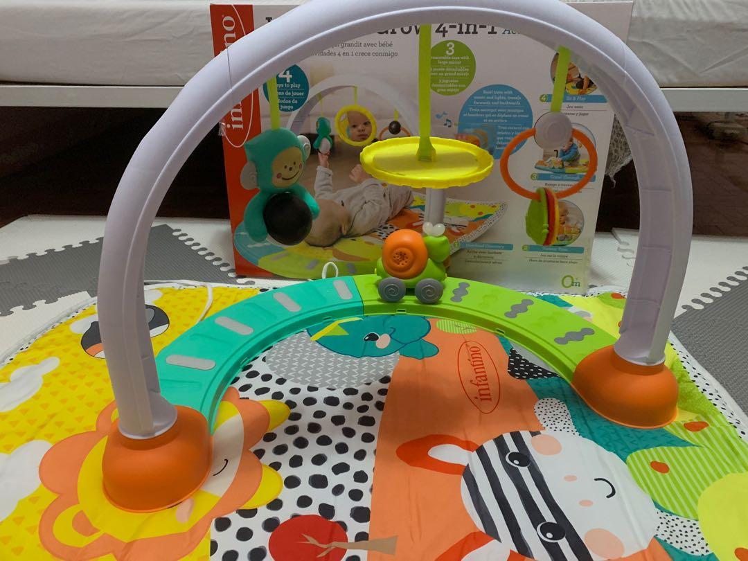 Preloved Infantino Play Gym Babies Kids Infant Playtime On Carousell